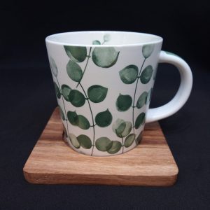 mug scandinave feuilles eucalyptus