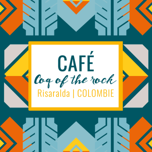 Café Coq of the rock - Risaralda Colombie - Yellow peak cafés de spécialité