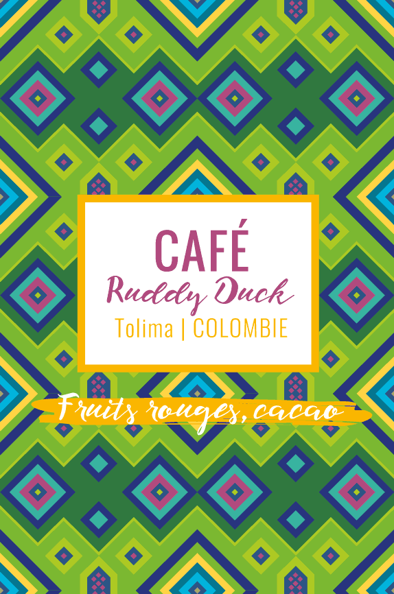 café Ruddy Duck tolima colombie yellow peak torrefacteur pau cafe de specialite