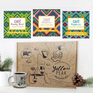 coffret cadeau 3 cafés sweet and fruity colombie guatemala