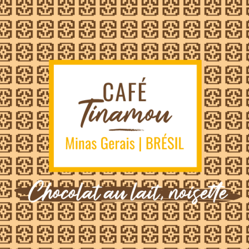 Café Tinamou aux notes de chocolat au lait et de noisette