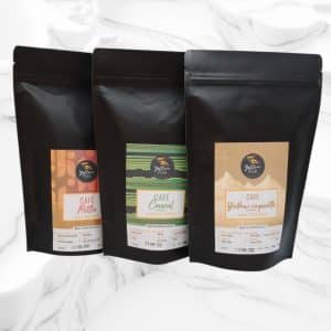 3 cafés pour méthodes douces et filtre